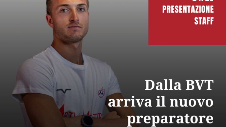Dalla BVT arriva il preparatore atletico